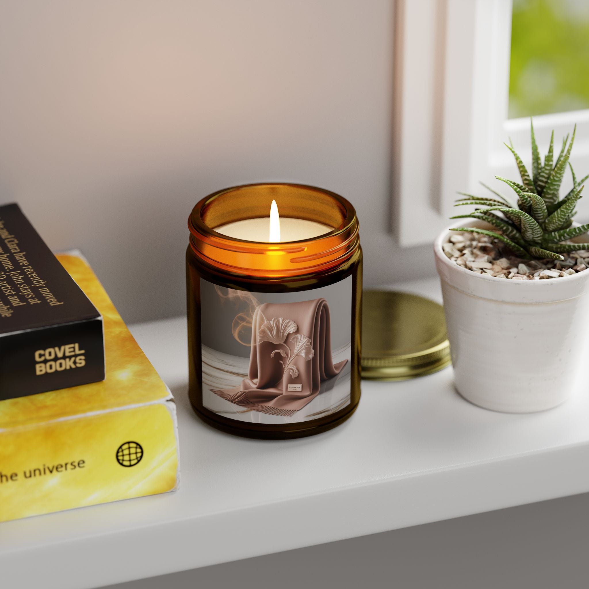 Cashmere Musk Scented Candle | Aromatherapy Gift