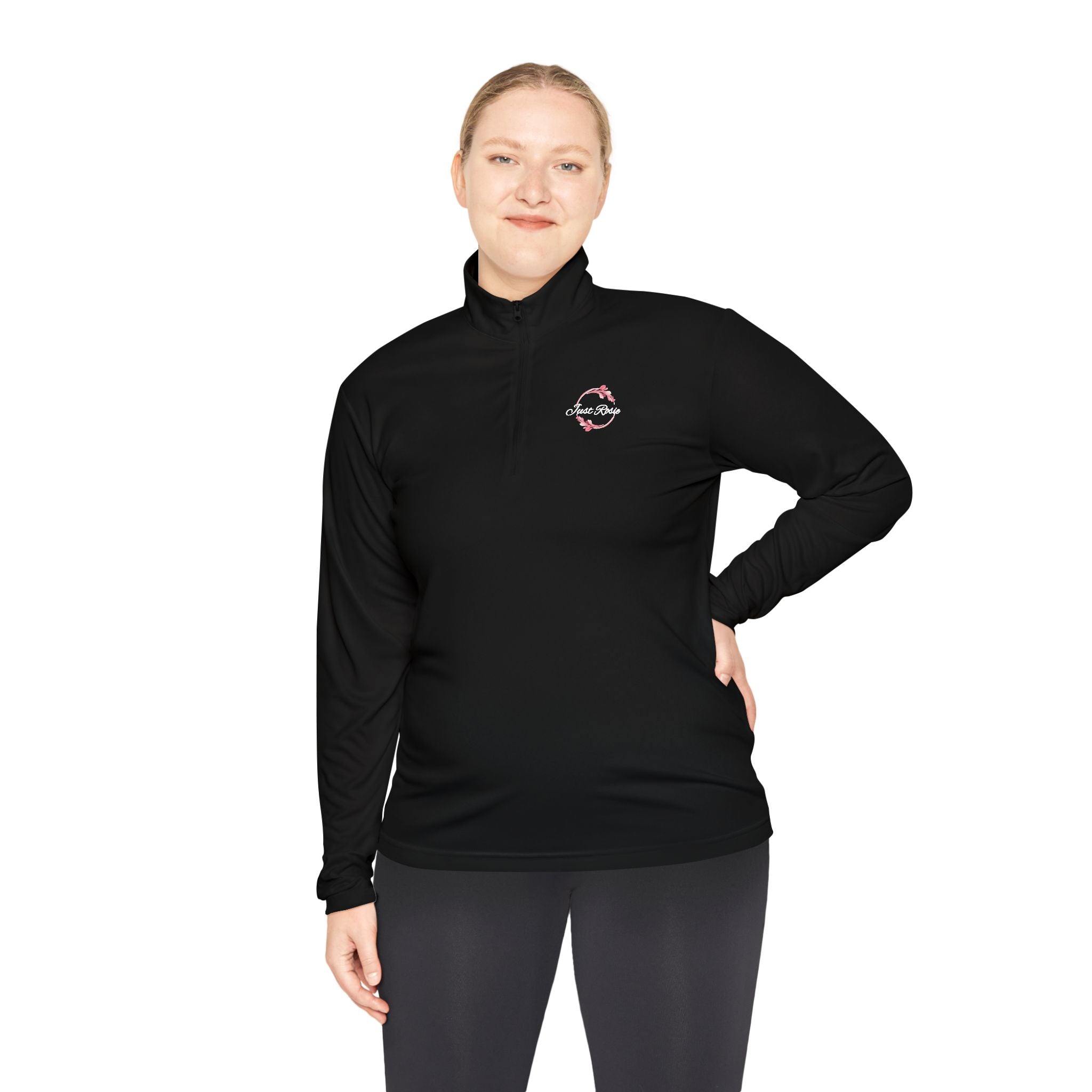 Stylish Quarter-Zip Pullover, Trendy Active Wear, Perfect for Casual Outings