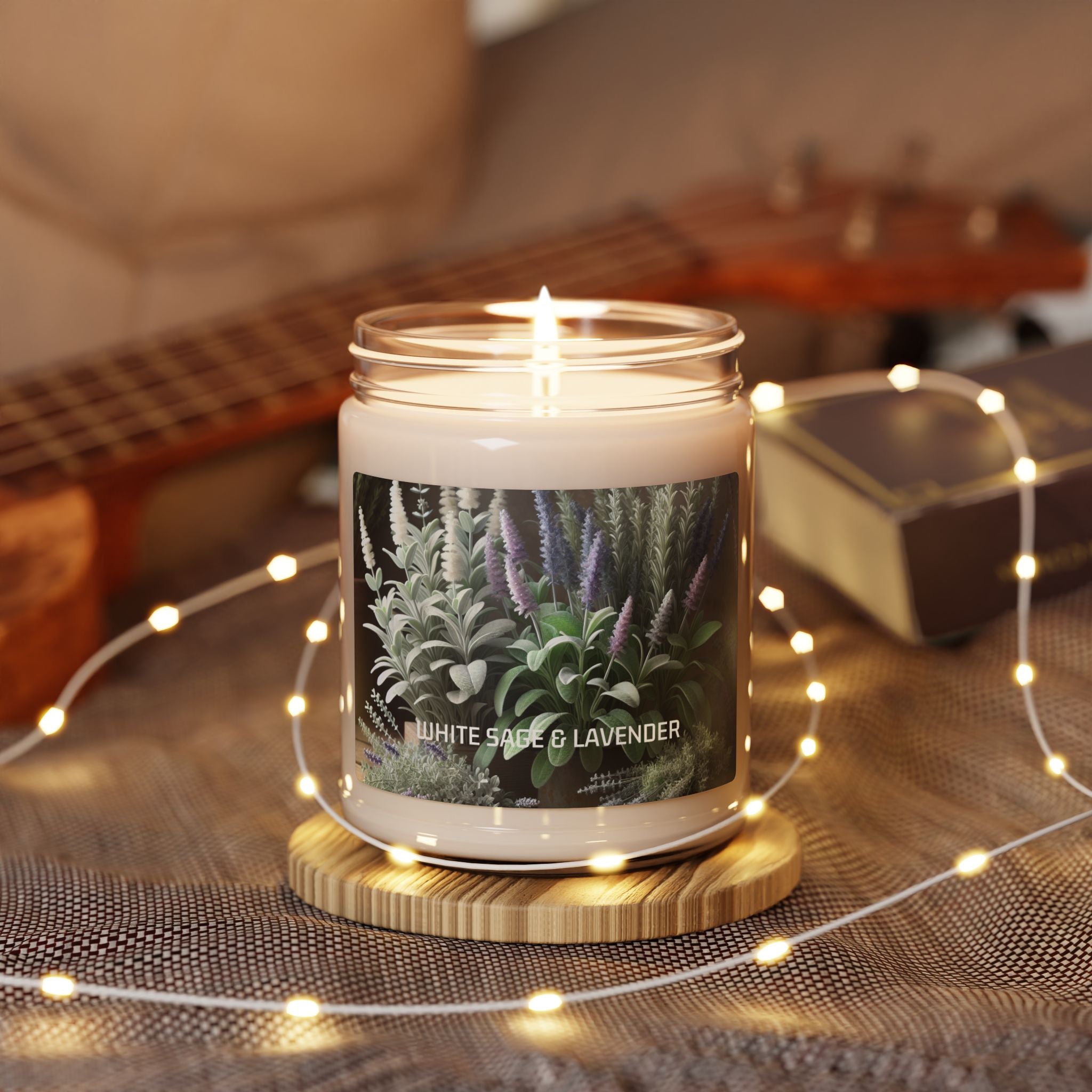 Scented Soy Candle - 9oz Aromatherapy Candle