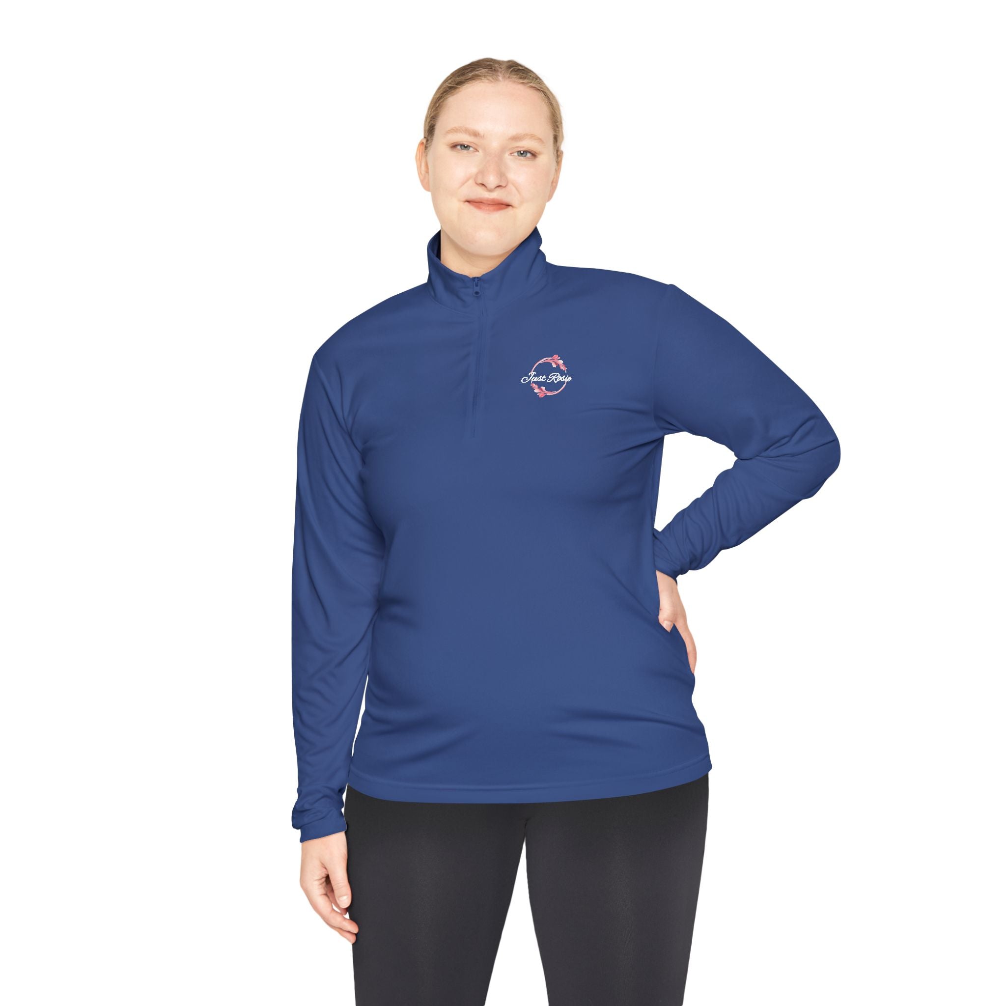 Stylish Quarter-Zip Pullover, Trendy Active Wear, Perfect for Casual Outings