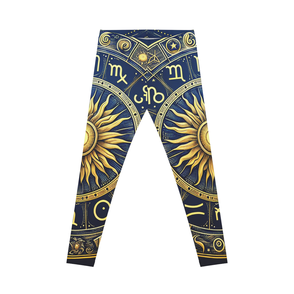 Stylish Women's Leggings - Abstract Art Leggings, Casual Wear, Fitness Apparel