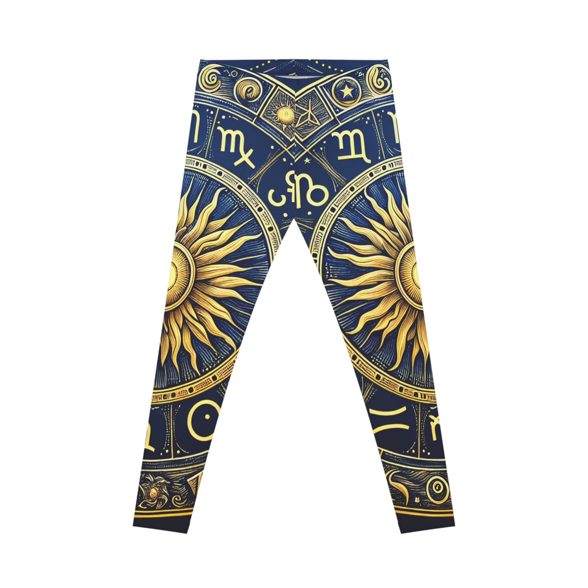 Stylish Women's Leggings - Abstract Art Leggings, Casual Wear, Fitness Apparel