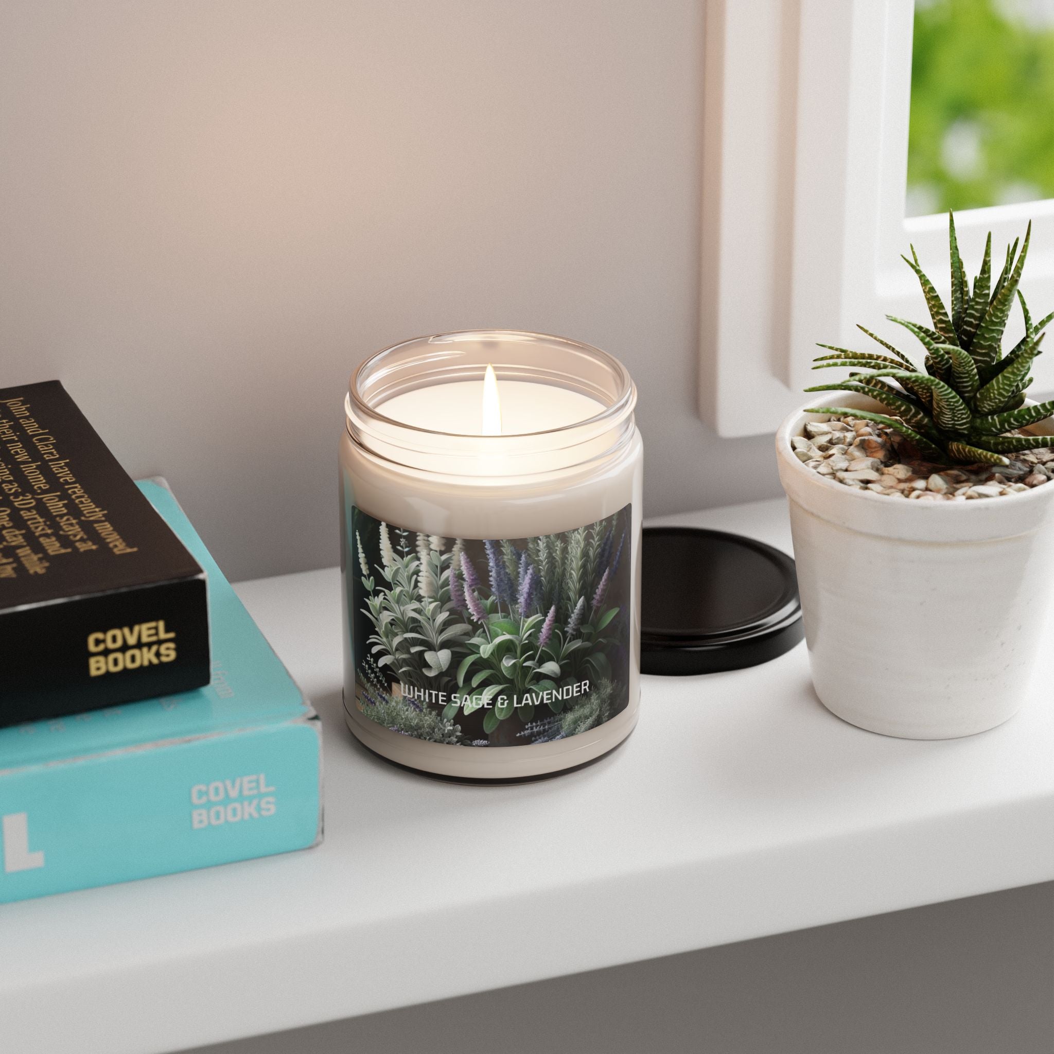 Scented Soy Candle - 9oz Aromatherapy Candle