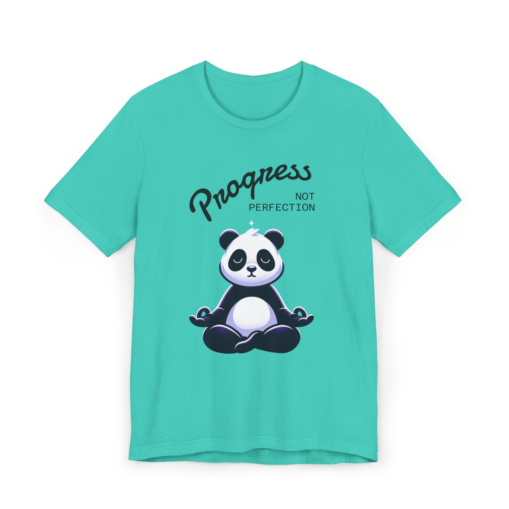 Progress Not Perfection T-Shirt | Unisex Jersey Tee for Relaxation, Motivational Gift, Casual Wear
