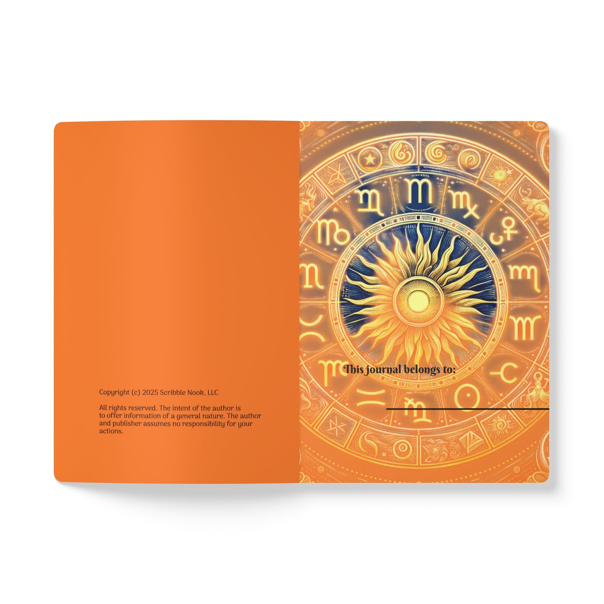 Inspiring Night Sky Softcover Journal