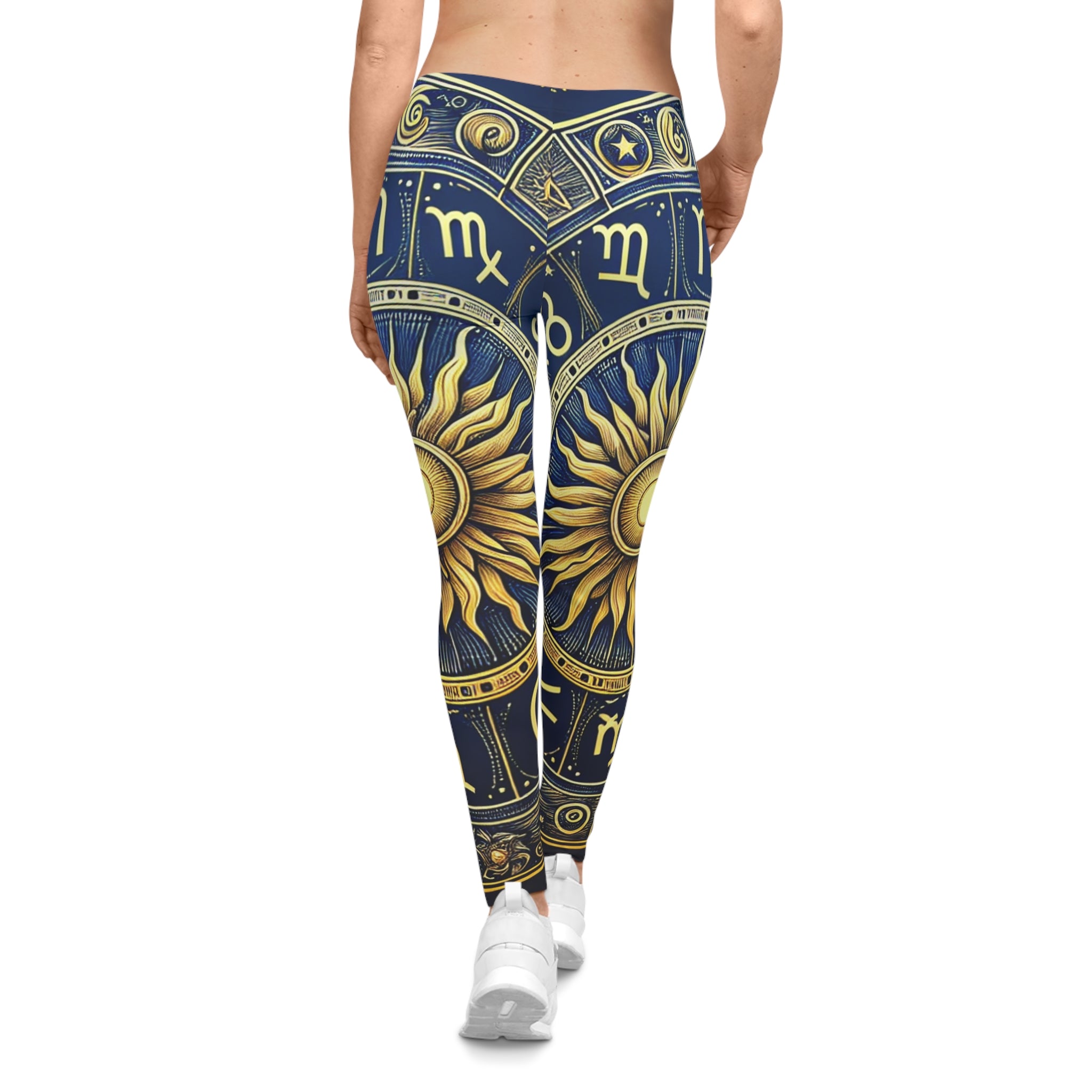 Stylish Women's Leggings - Abstract Art Leggings, Casual Wear, Fitness Apparel