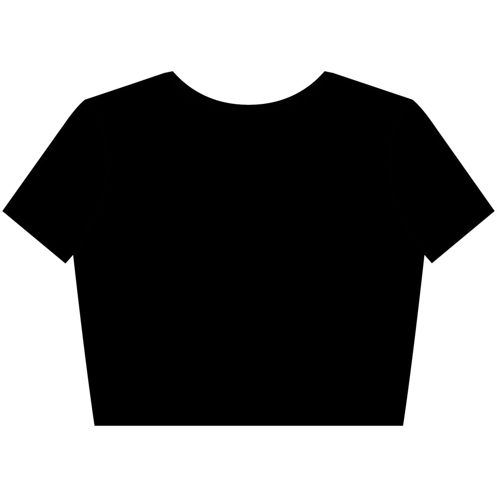 Sparkling Queen Crop Tee | Stylish Women's Top, Trendy Streetwear